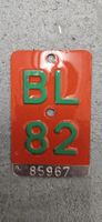 Velonummer BL 82