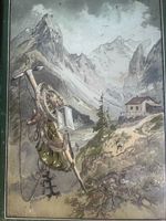 Antikes Buch über Alpinismus mit vielen Fotos, Karten