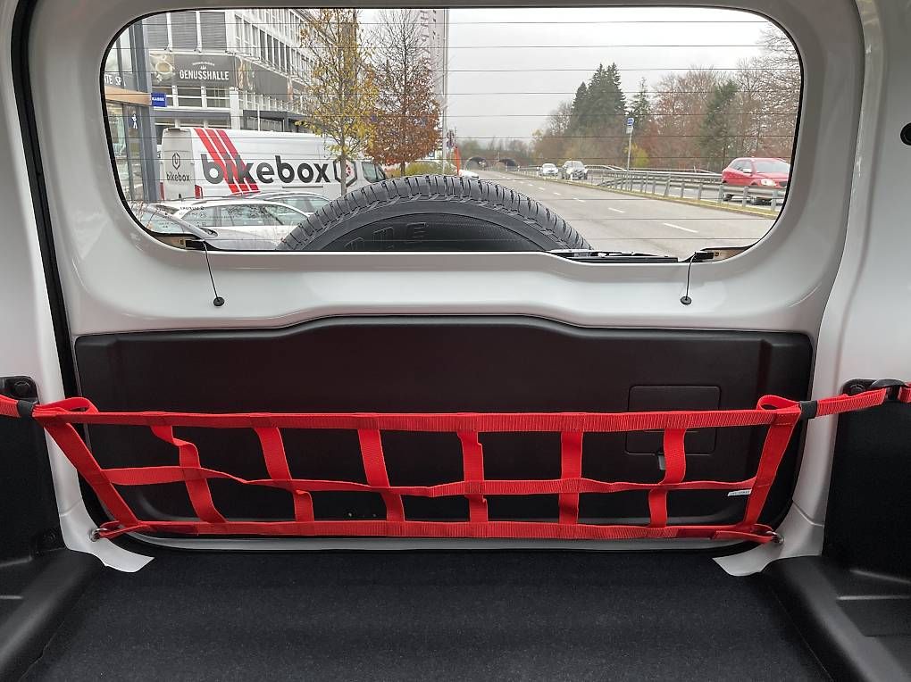 Suzuki Accessori per altri veicoli: Suzuki Jimny Gepäcknetz rot NEU – Nuovo e nell'imballaggio originale da Schindellegi venduto da GlobalCarTrading_AG 2