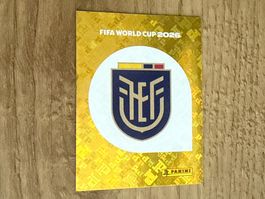 Panini FIFA WM 2026 Sticker Ecuador ECU 1