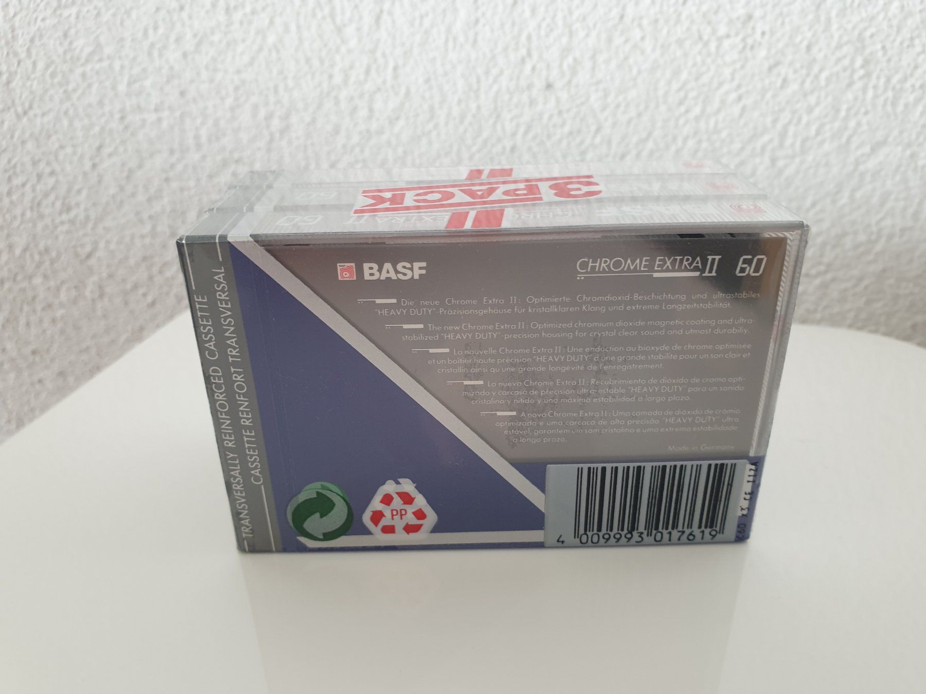Musicassette: 3x BASF Kassetten Chrome Extra II 60 min OVP – Nuovo e nell'imballaggio originale da Obfelden venduto da Masme 2