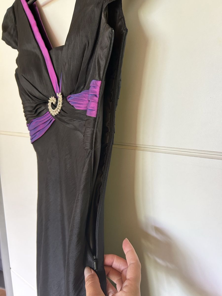 Robes: Abendkleid schwarz / lila – D'occasion à Törbel par man_2n22 1