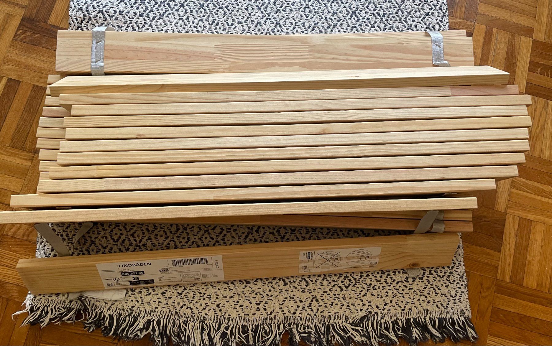 Ikea Letti: Neiden bed frame with slats – Usato da Basel venduto da sav_28lg 3
