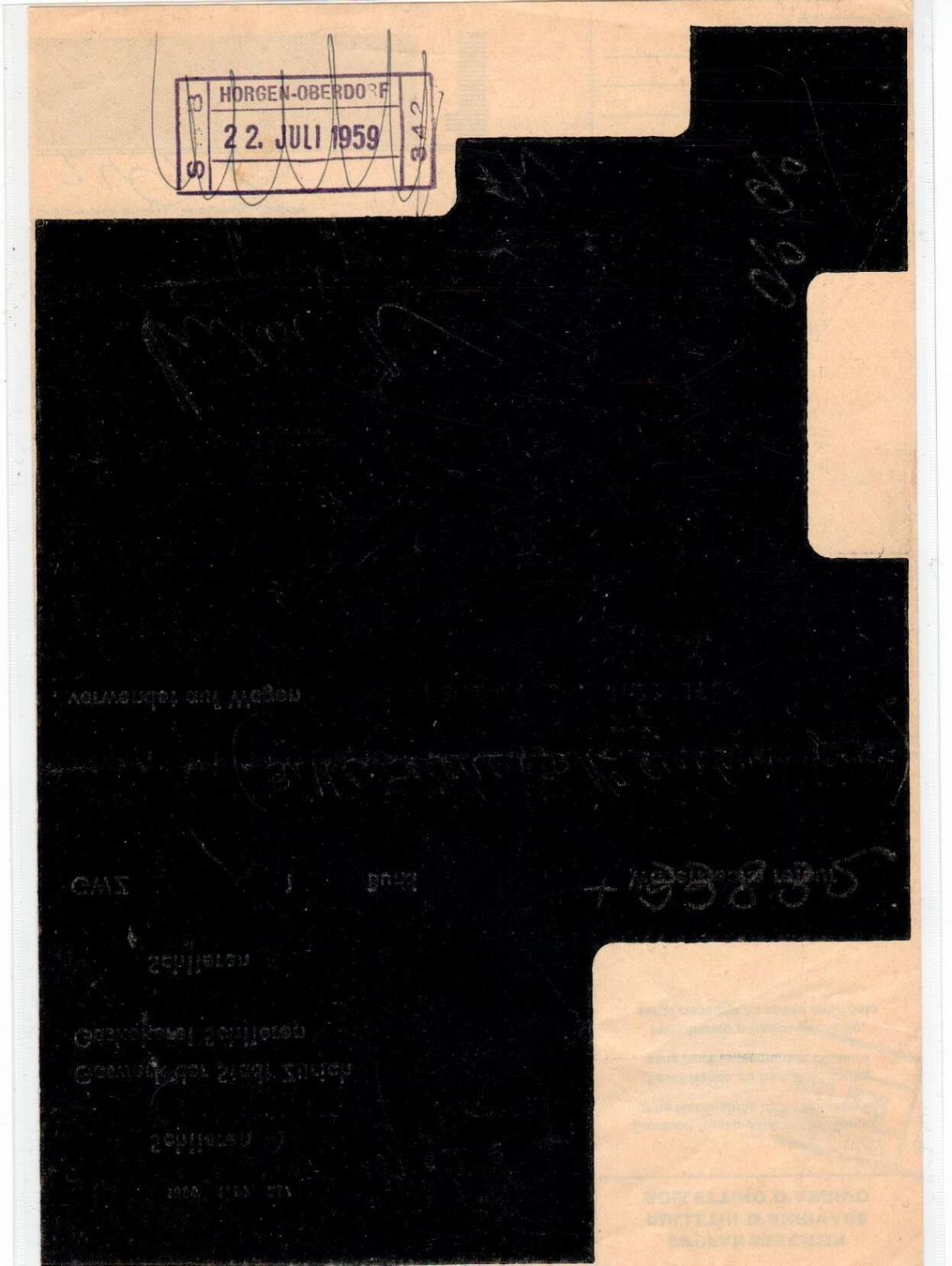 Alle Briefmarken: SBB Empfangsschein – Gebraucht aus Wolhusen von Curver9 1