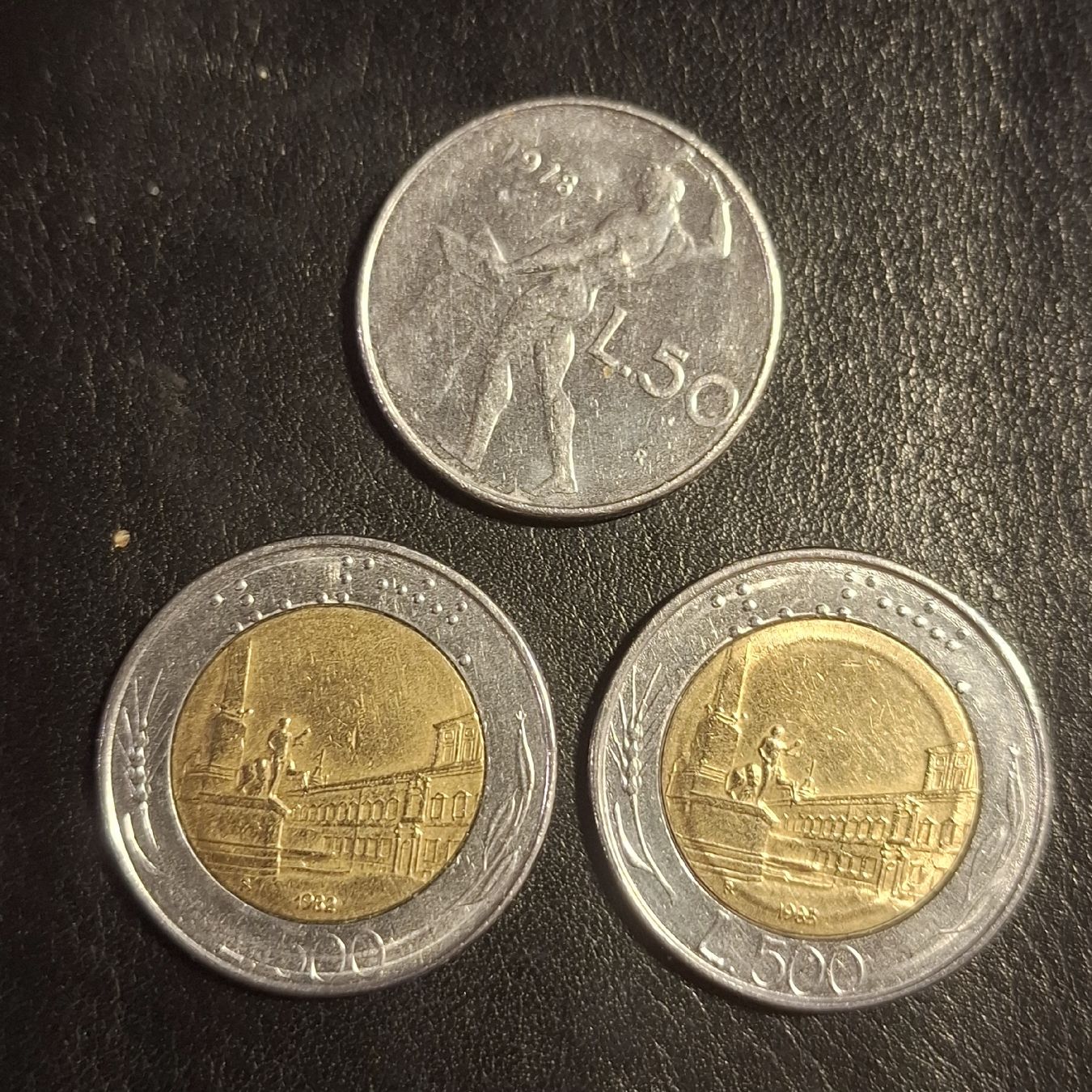 Tutti le monete: 3 pièces  de collection: Lires italiennes – Usato da Susten venduto da lmf_98wh 1
