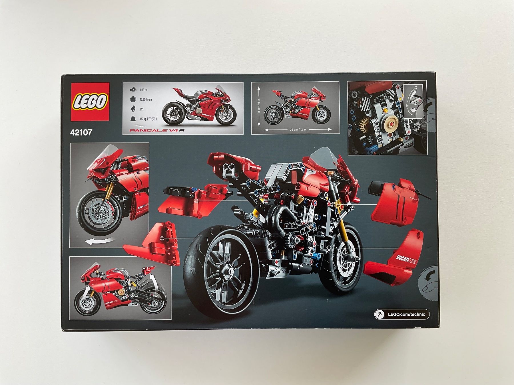 Lego Kit di costruzioni: Lego 42107 Technic Ducati Panigale V4 R NEU – Nuovo e nell'imballaggio originale da Schlieren venduto da Palace_of_Bricks 1
