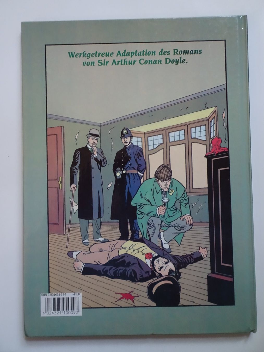 BD: Sherlock Holmes Studie in Scharlachrot Comic – D'occasion à Schönenwerd par schnitzunddrunter 1