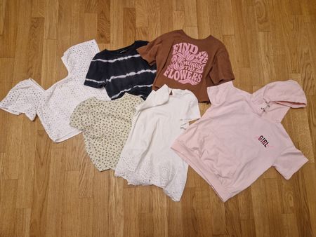 Lot de vêtements d'été pour fille, taille 146