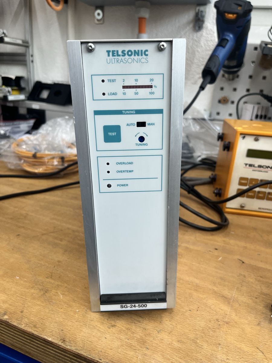 Alle Maschinen: Telsonic Ultrasonic SG-25-500 Generator – Gebraucht aus Widnau von G-Bike69