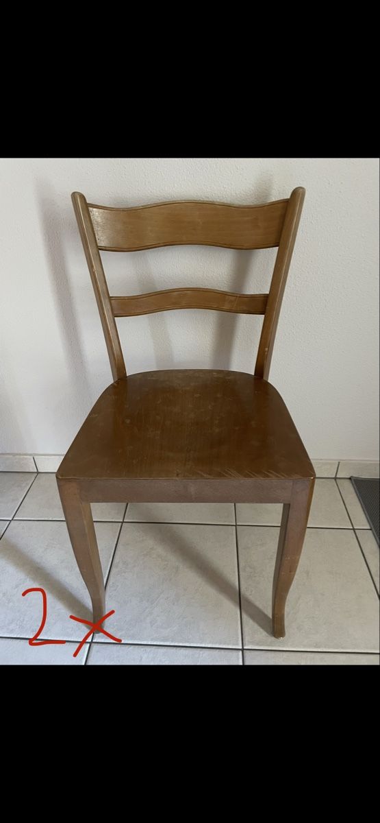 Stühle: Alte Holzstühle – Gebraucht aus Altishausen von katrinawepfer 1