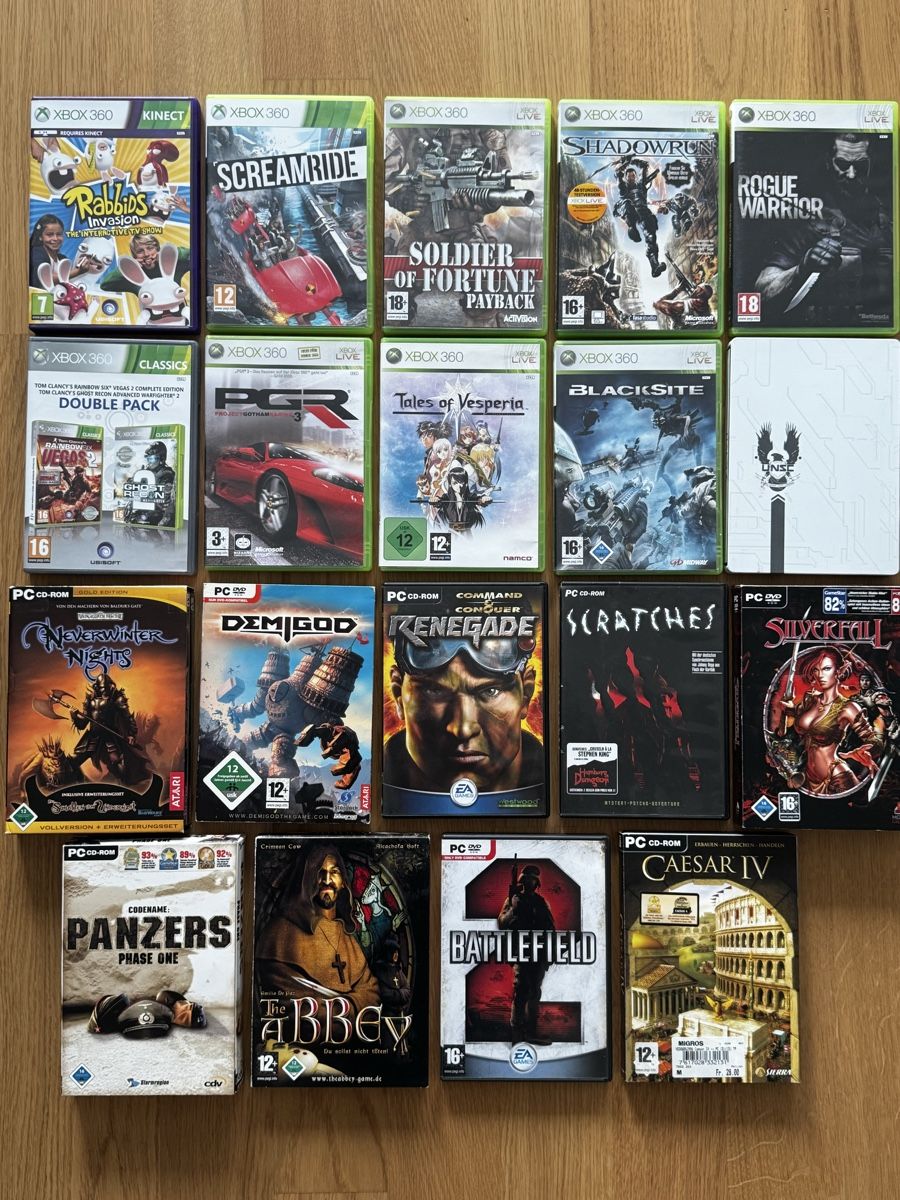 Giochi: Xbox 360 + PC Game Sammlung / Bundle – Usato da Uster venduto da GamesAndStuff