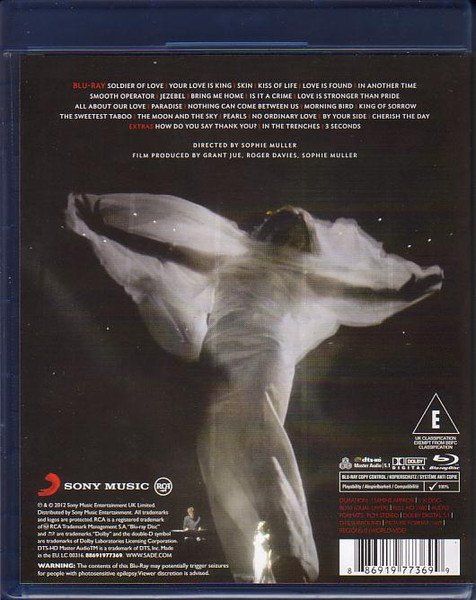 Tutti i DVDs: Sade – Bring Me Home | Live 2011 – Usato da Brittnau venduto da Zibu 1