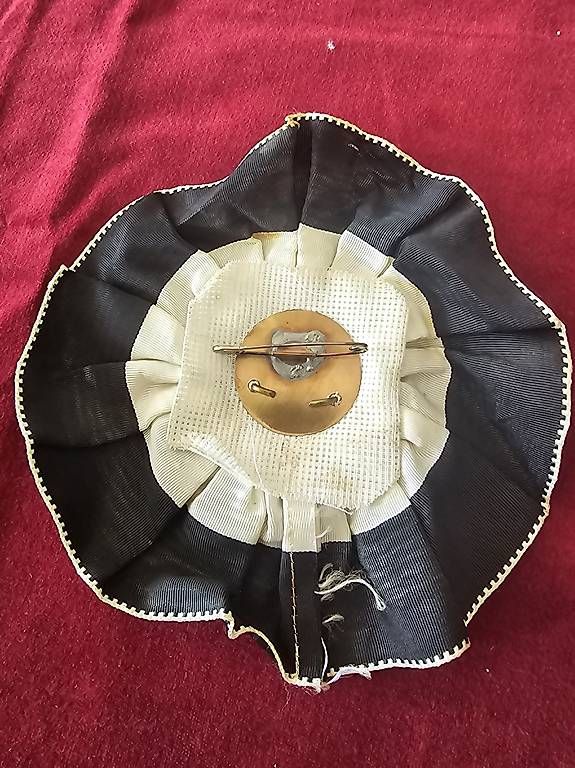 Placchette & Badge: BS Zugsplakette Blaggedde Kupfer 1973 – Usato da Binningen venduto da Oberpfeiffe 2