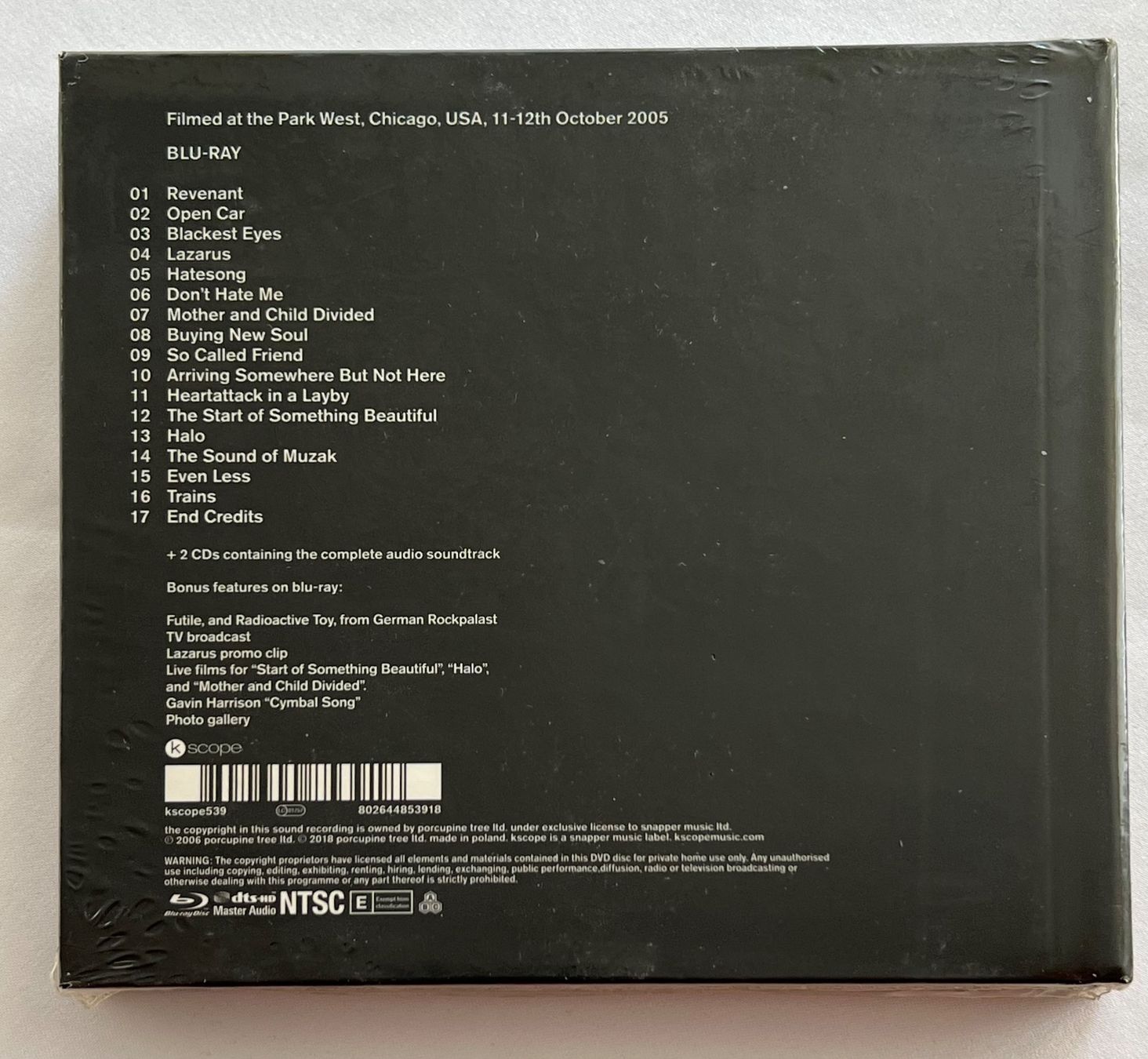 CDs: Porcupine Tree - Arriving somewhere... / 2CD + Blu-Ray, OVP – Neu und originalverpackt aus Schaffhausen von Mond689 1