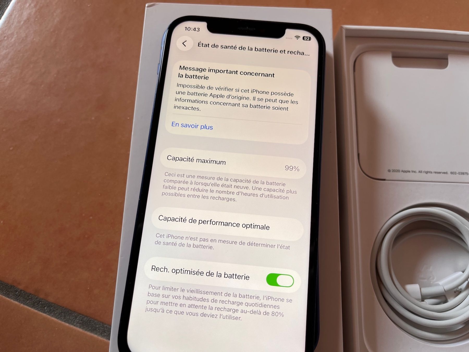 Apple Telefoni cellulari / Smartphones: Apple iPhone 12 bleu 128GB – Usato da Eclépens venduto da meegogeem 5