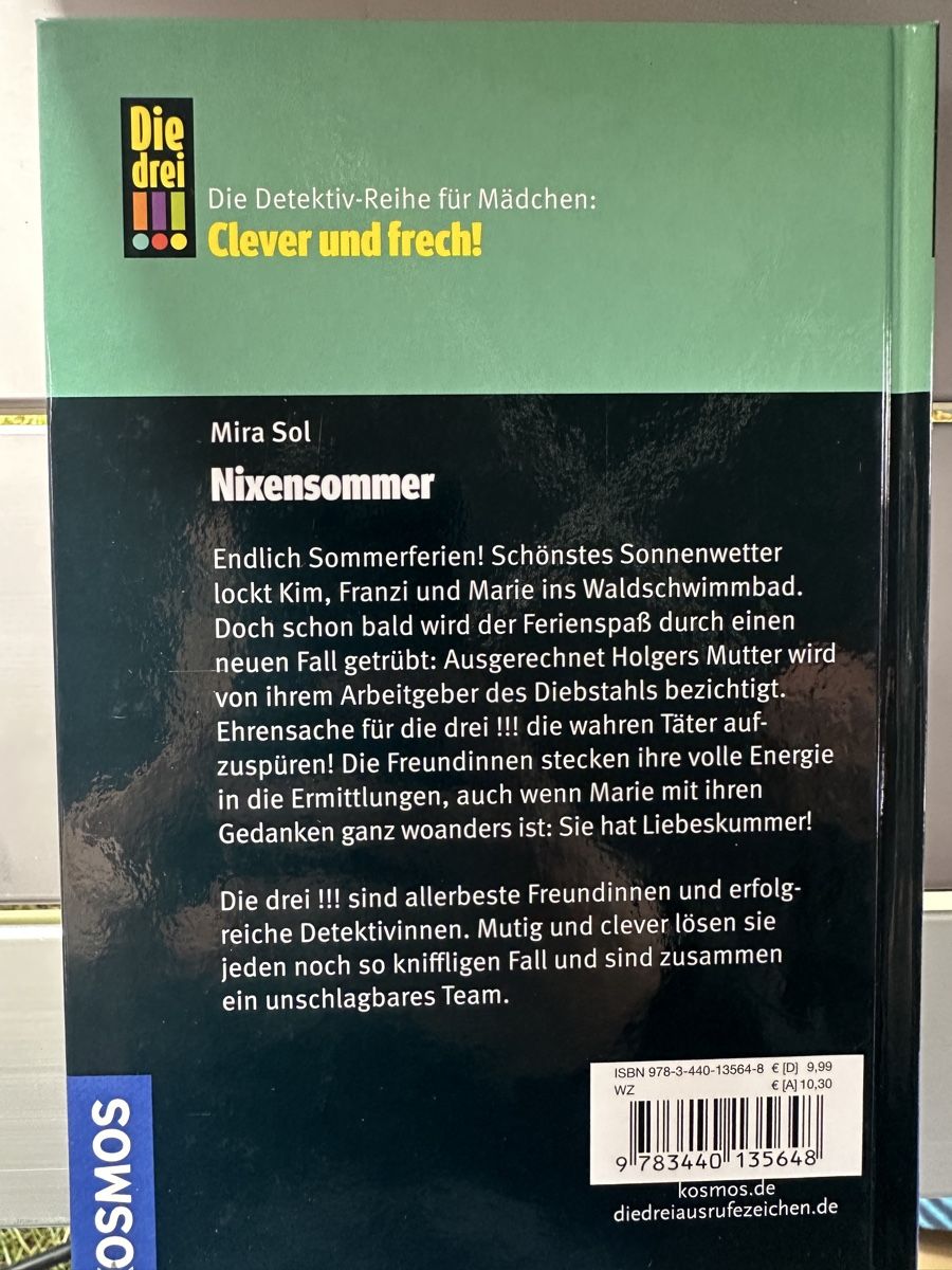Libri: Die drei !!!, Nixensommer – Usato da Frauenfeld venduto da lua_28ql 1