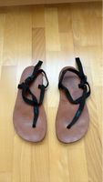 Barfuss-Sandalen Lykaios von Panta, braun-schwarz, Gr. 44