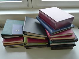 23 leere Alben, teils neuwertig, günstig
