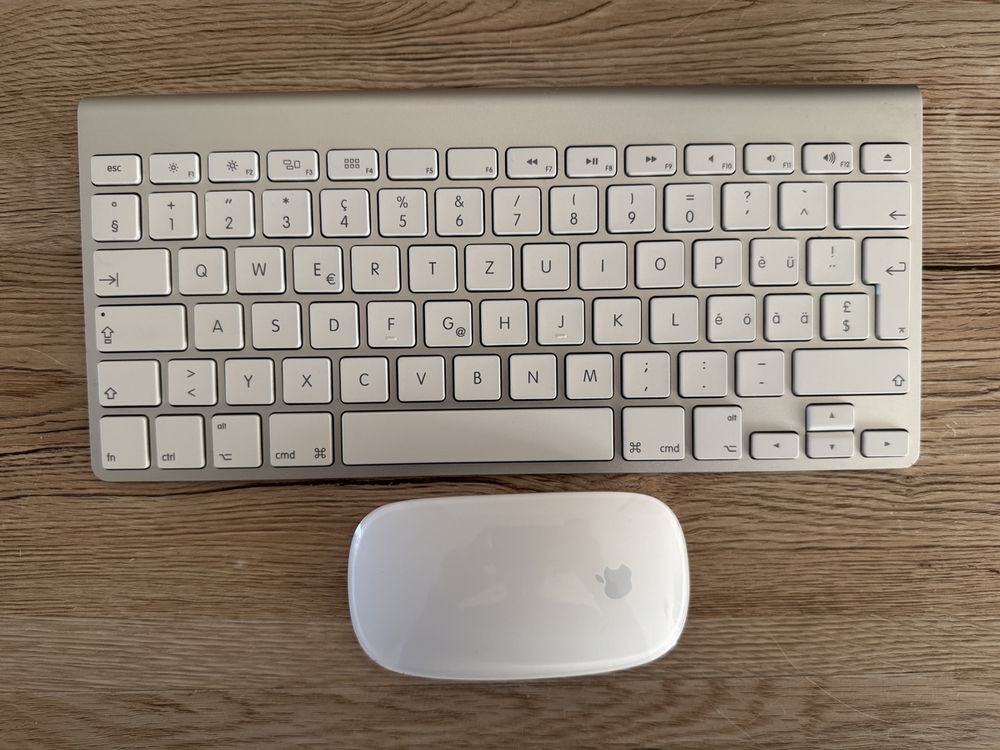 Apple Wireless Keyboard & Magic Mouse Set (CH-Layout) (Gebraucht) in ...