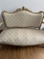 Sitzgruppe Vintage beige mit Muster