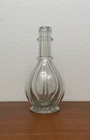 Mundgeblasene antike Glasvase 4-kammrig vintage Glas Vase