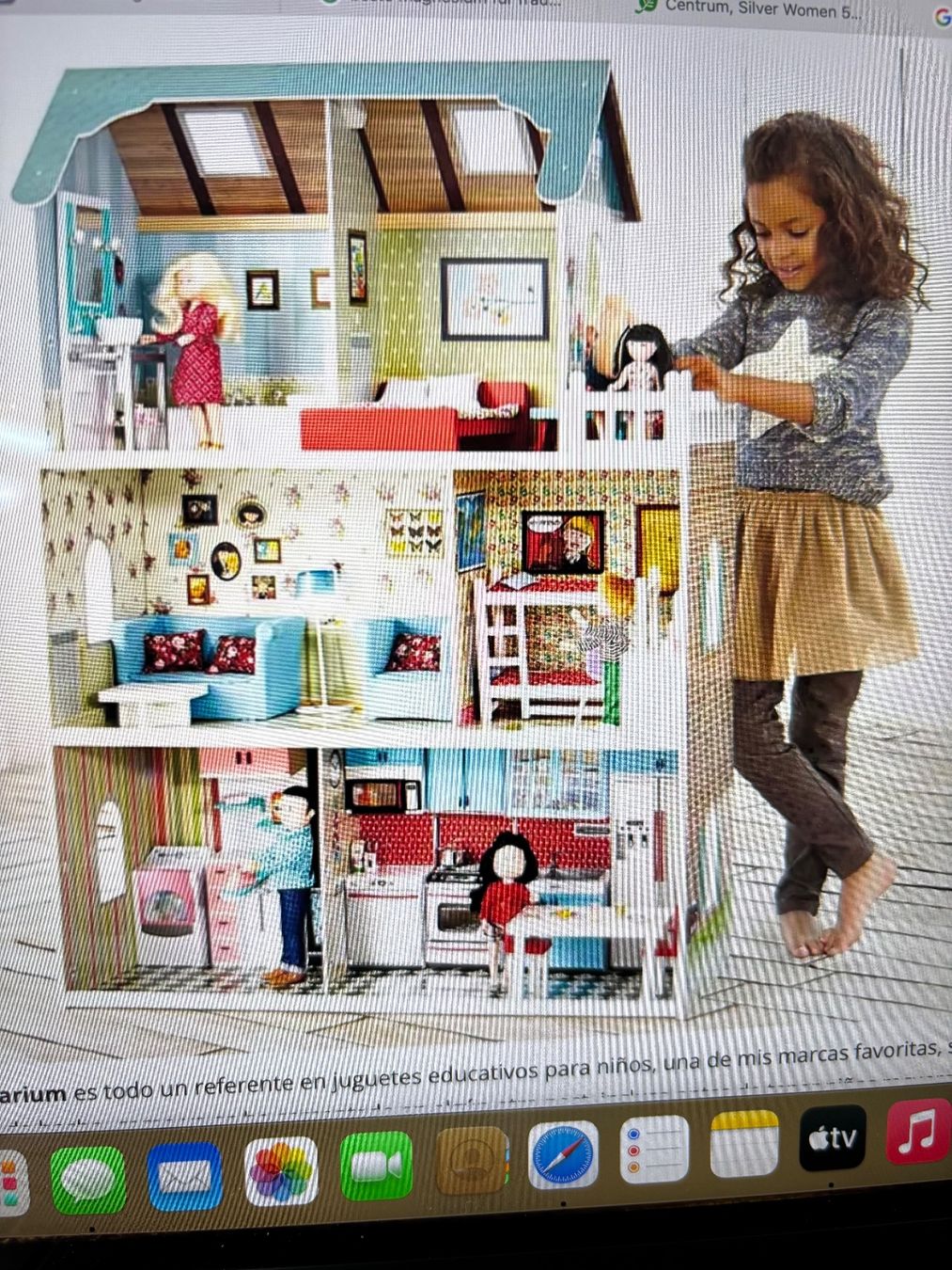 Puppenhäuser & -möbel: Amand Puppenhaus 117x87x37 cm – Gebraucht aus Hunzenschwil von carmen.macc 1