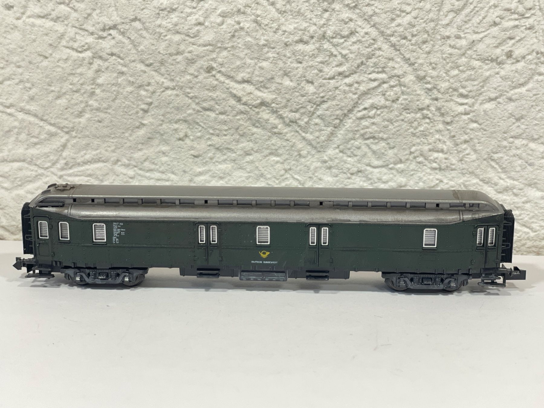 Roco Modellini di ferrovie: Roco 2260 Hechtwagen Bahnpostwagen DB – Usato da Wilderswil venduto da Modellbahn-Shop-Moll 4