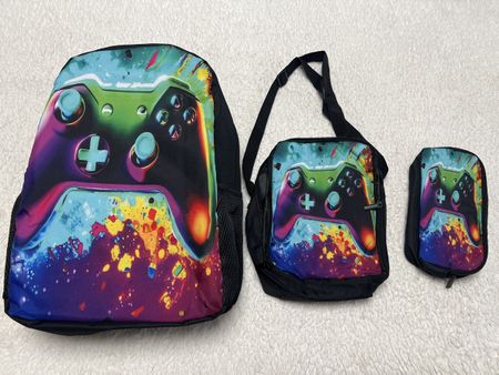 Ensemble Sacs à Dos Xbox Coloré- Idéal Rentrée Scolaire! (58
