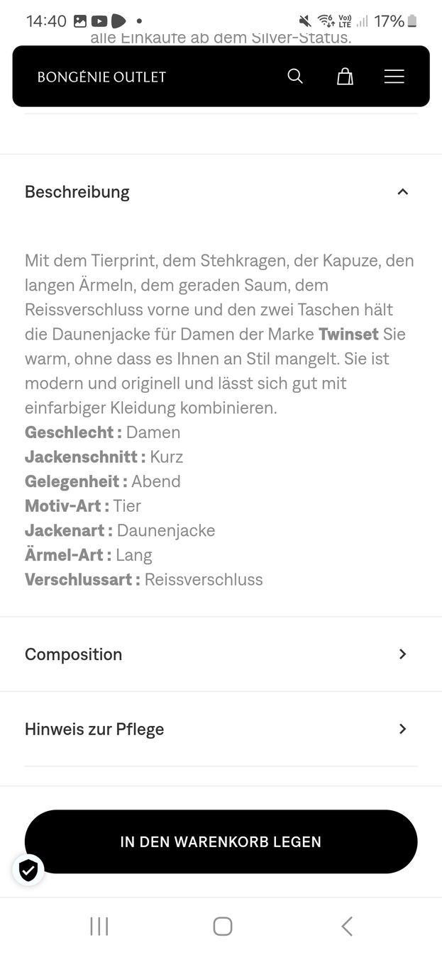 Twinset Jacken: Neu: Daunenjacke von Twinset – Neu (gemäss Beschreibung) aus Eschenbach SG von SanFranciscoCalifornia 5