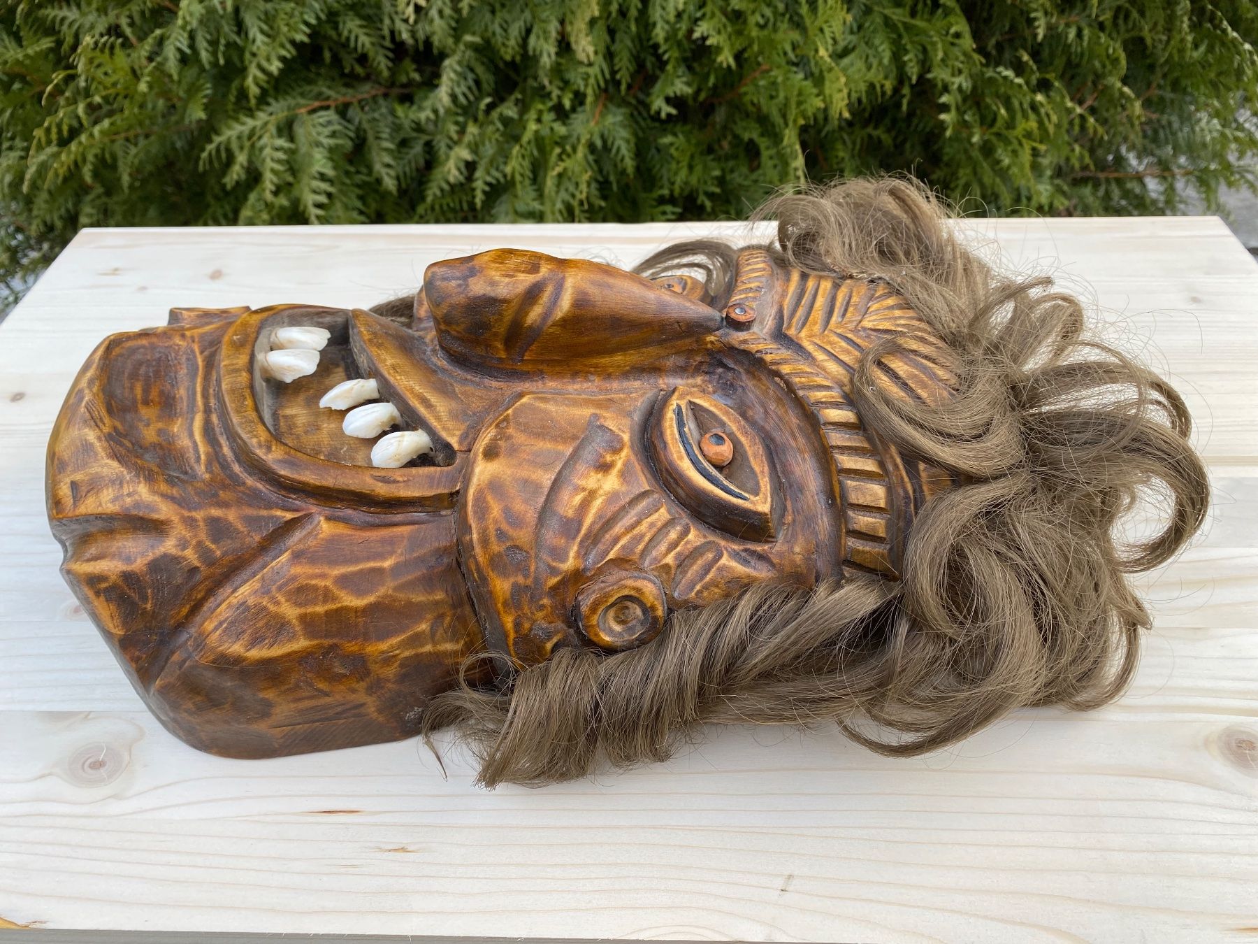 Altro in Antiquarato & Arte: schöne geschnitzte Holzmaske – Usato da Feldbach venduto da Olive1 3
