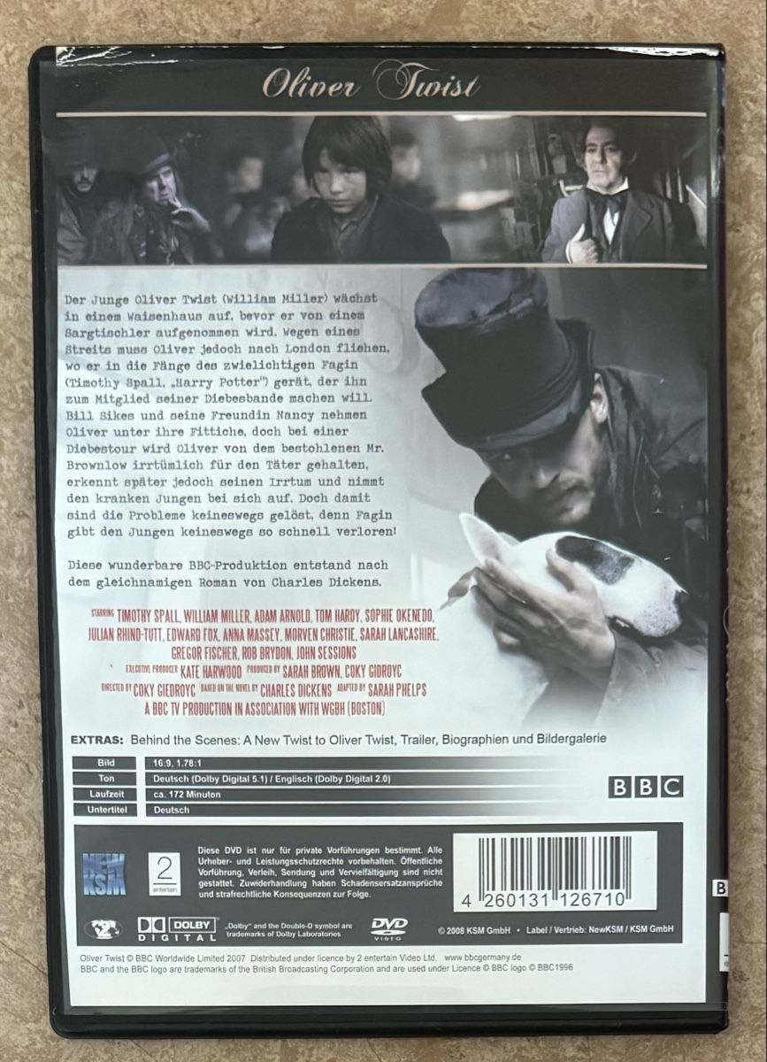 Tutti i DVDs: OLIVER TWIST  – Nuovo (secondo la descrizione) da Dietikon venduto da AndreaSch01 1