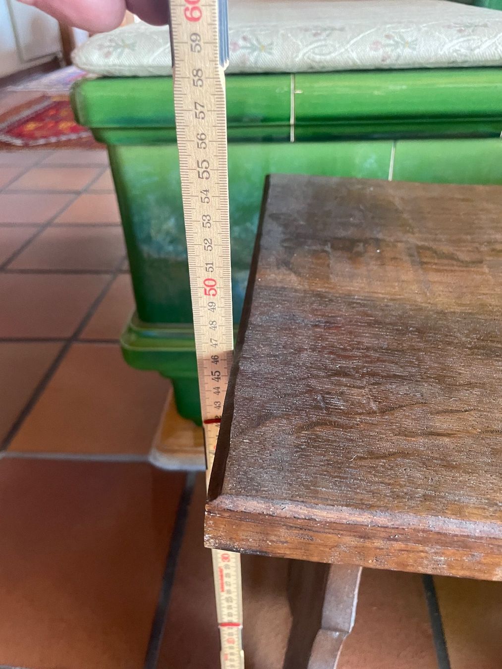 Tabourets: Antikes Holz Schemmeli – D'occasion à Volketswil par rubin74 5