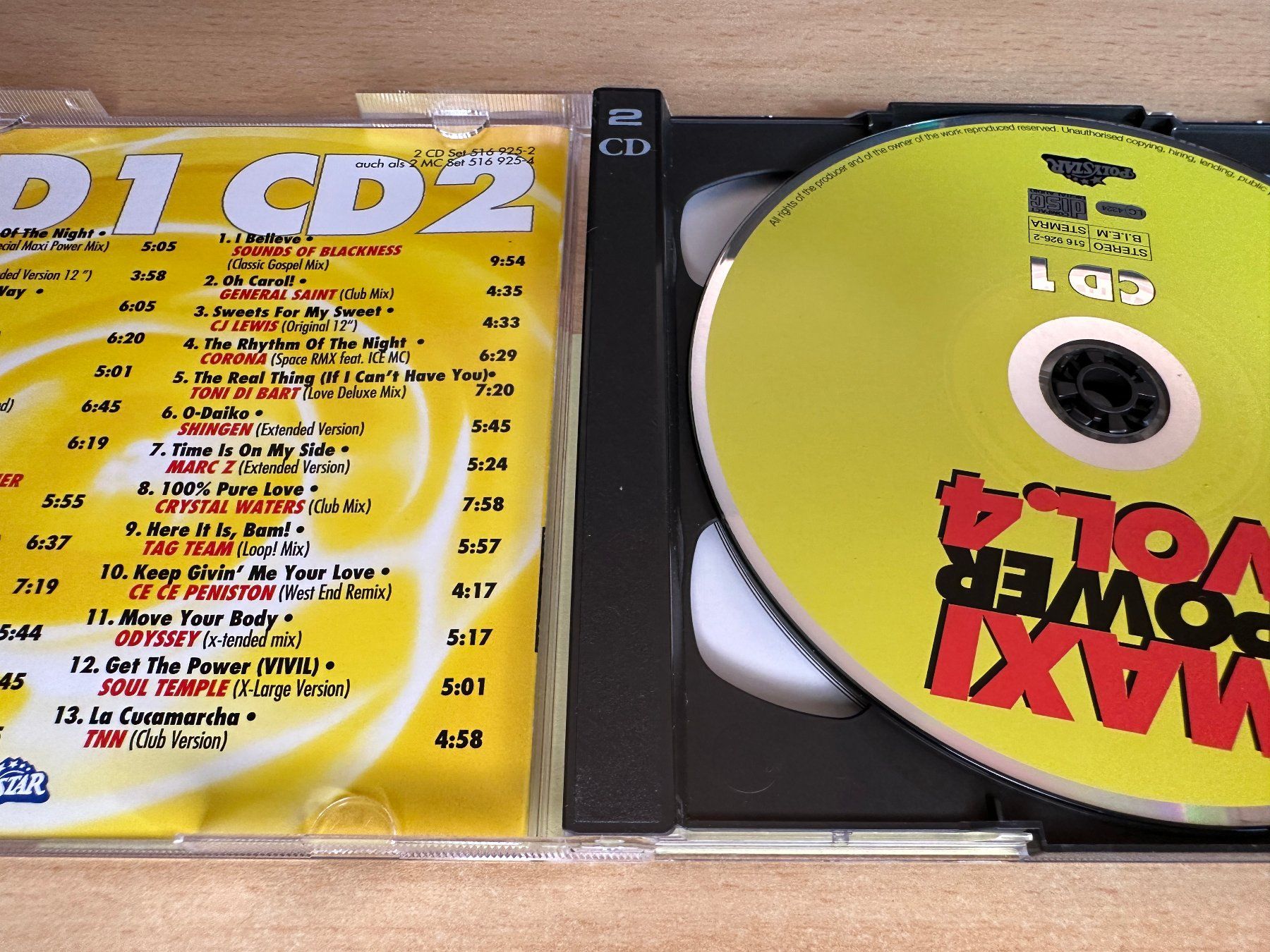 CDs: Various – Maxi Power Vol. 4  - 2 CD – Gebraucht aus Rikon im Tösstal von Alpenmutz 2
