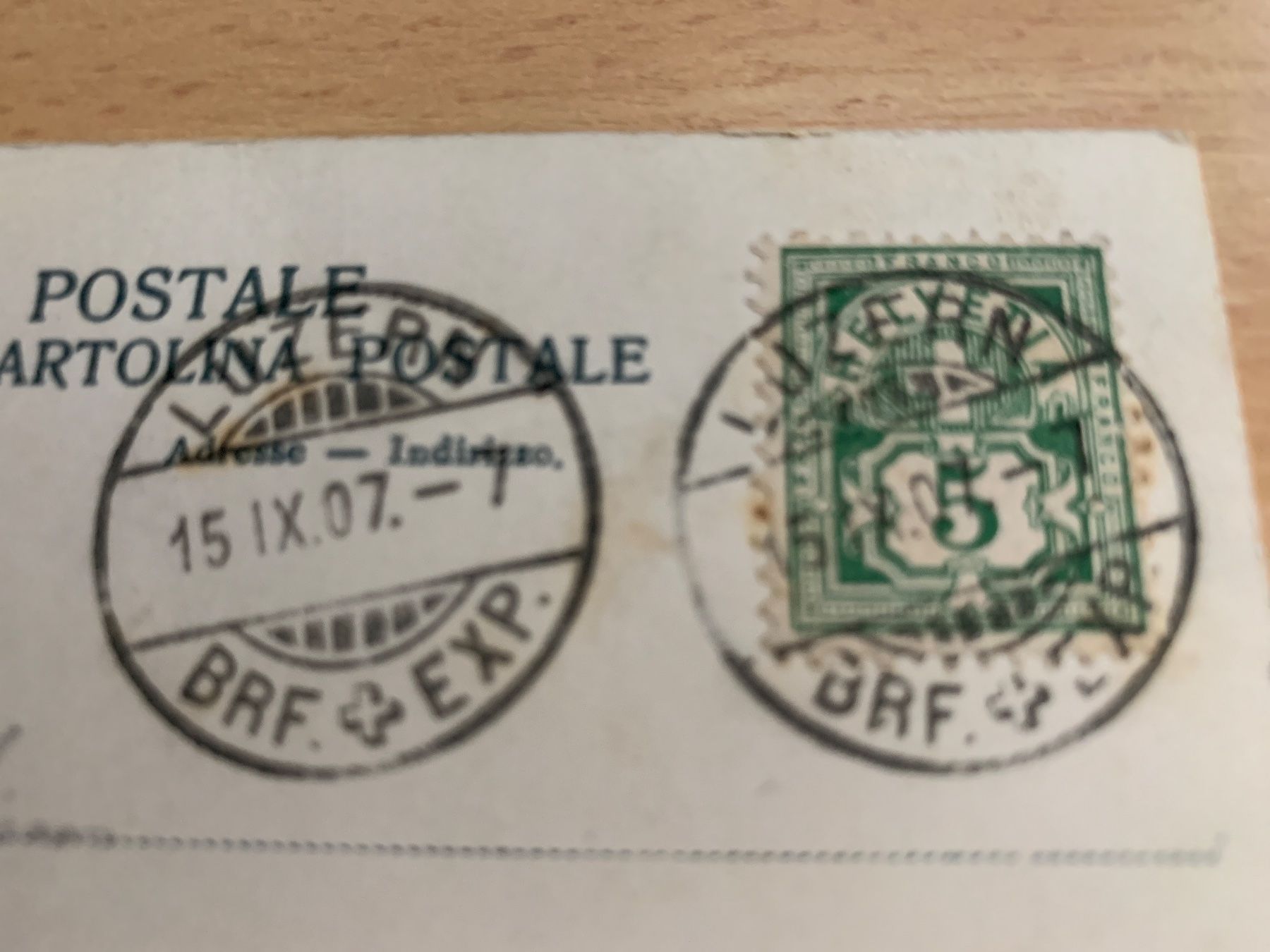 Cartoline postali: ANTIKE ANSICHTSKARTE LUZERN********* – Difettoso da Ibach venduto da lisch3 4