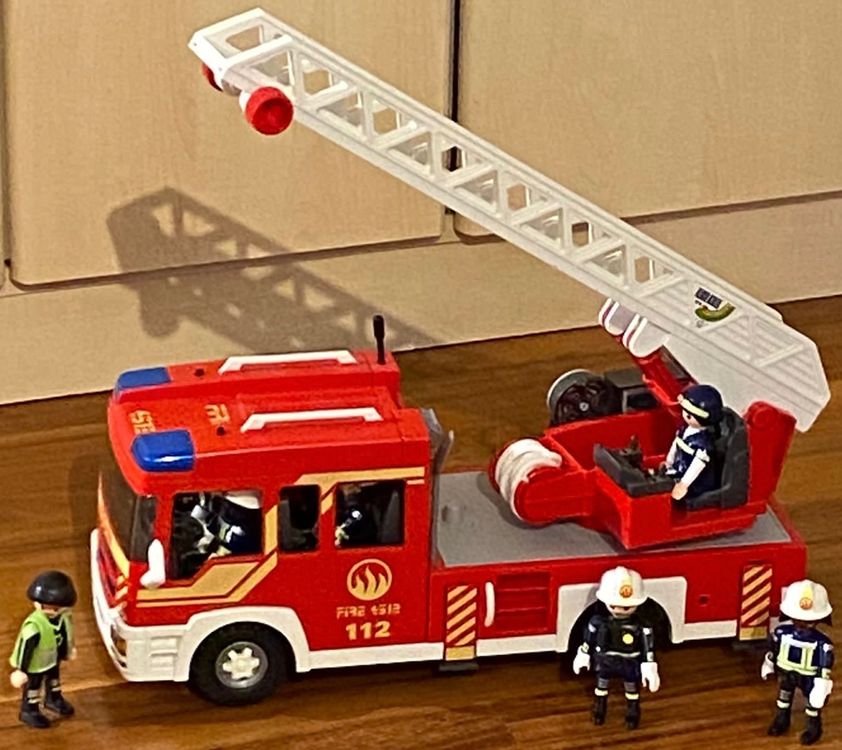 Playmobil Feuerwehr-Drehleiter-Lastwagen | Acheter sur Ricardo