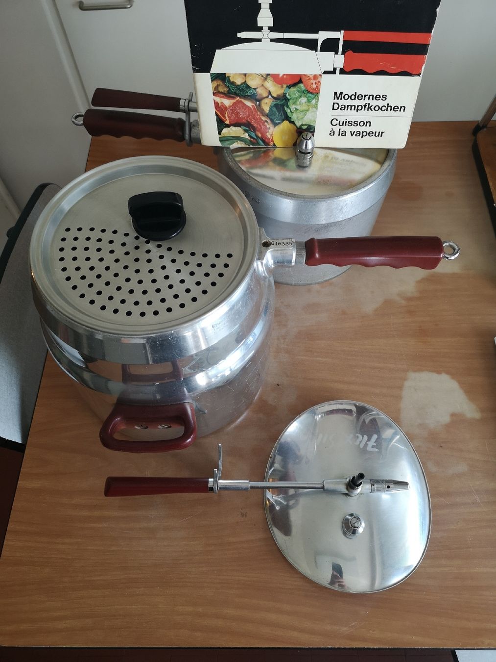 Töpfe: Kochtopf Flex-Sil / Marmite à vapeur  – Gebraucht aus Cologny von ritalmachine 5