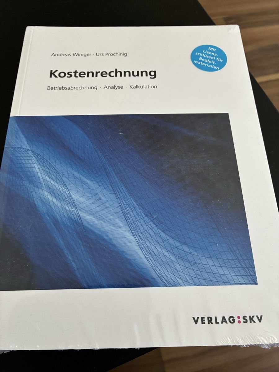 Livres: Kostenrechnung – Neuf avec emballage d'origine à Unterengstringen par Cipsi