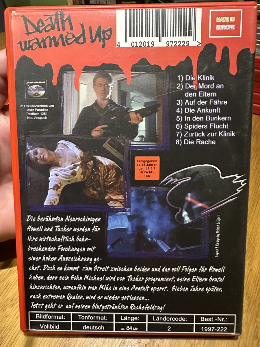 Alle DVDs: Death Warmed Up Red Edition DVD. – Gebraucht aus Benken ZH von Audi-erich 1