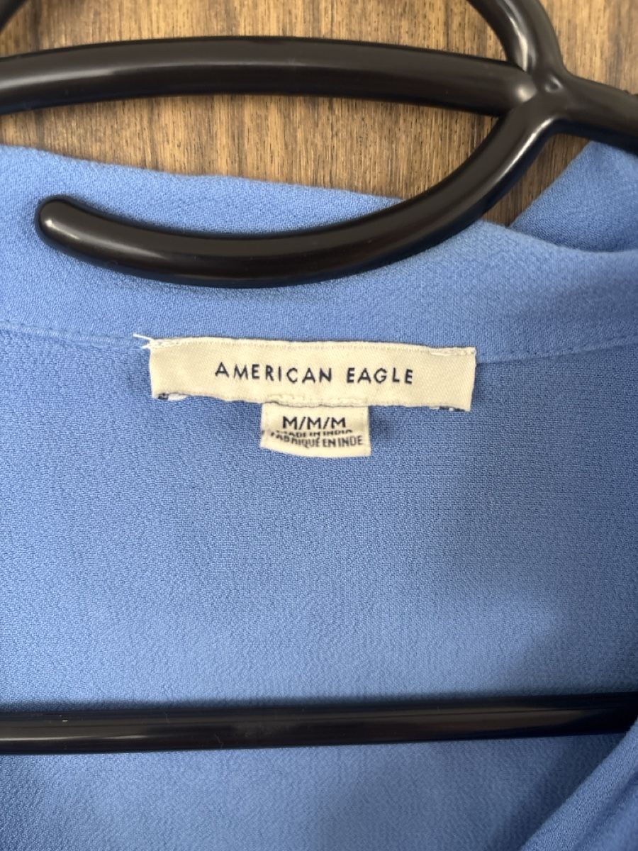 Camicette: Damen Bluse American Eagle blau Grösse M – Usato da Mels venduto da scn_98jw 3