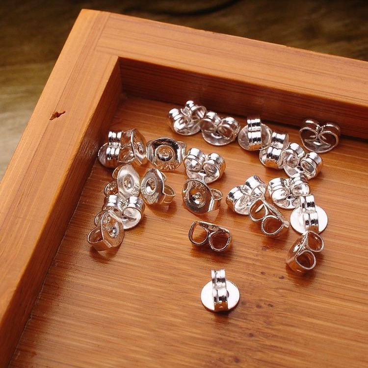 6 Paar 925 Sterling Silber Ohrring Verschlüsse – Hypoallergen Schmetterlings Sicherheitsverschlüsse Für Ohrstecker