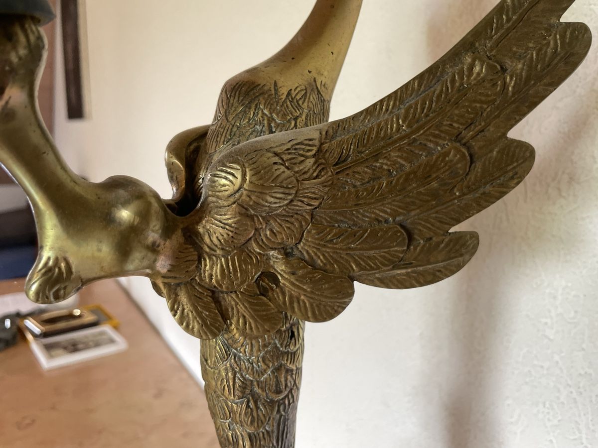 Tische: Jugendstil Beistelltisch Lampe Adler – Gebraucht aus Bern von fotolog111 8