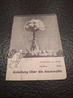 Schweizer Armee Anleitung Atomwaffe 1957 52.23 d