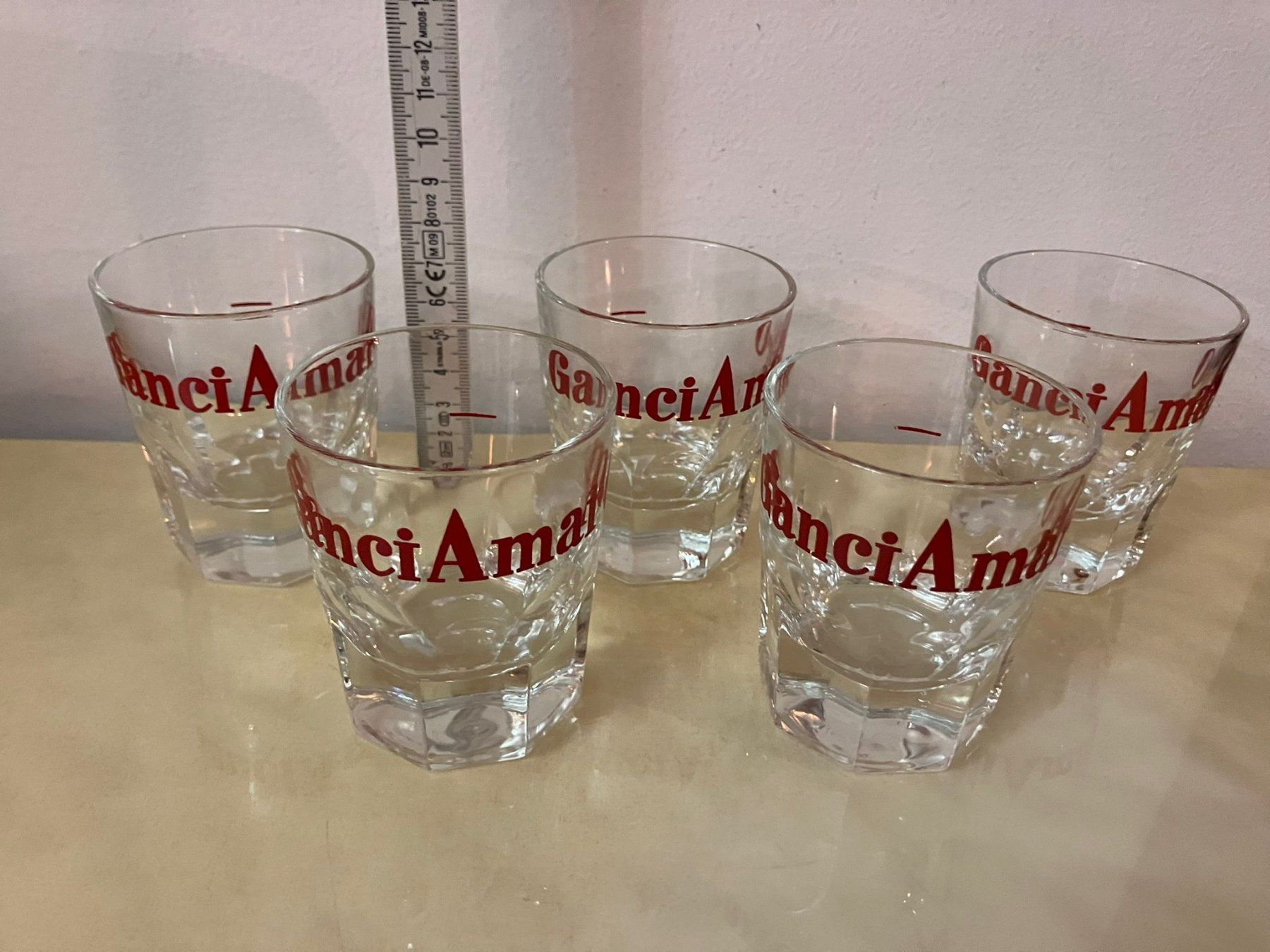 Bicchieri: 5 bicchieri GanciAmaro – Usato da Melano venduto da H-Sara 2