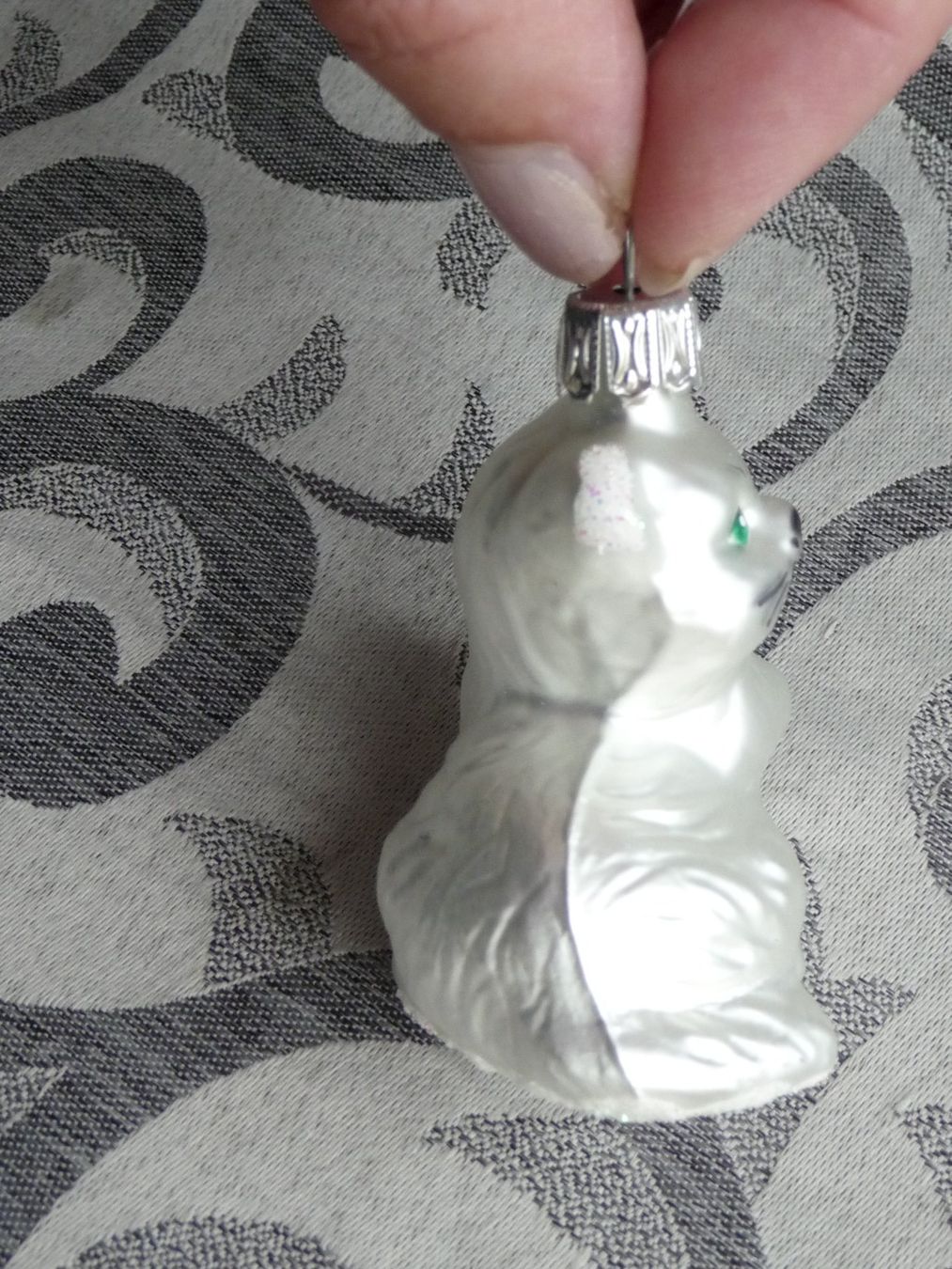 Alle Dekorationen: kleine weisse Katze Kätzchen  Christbaumschmuck – Neu und originalverpackt aus Alpnach Dorf von marvo 6