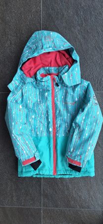 Winterjacke Gr. 104 Trevolution türkis pink