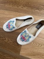 Espadrilles Kenzo Tiger weiss Grösse 42 gebraucht