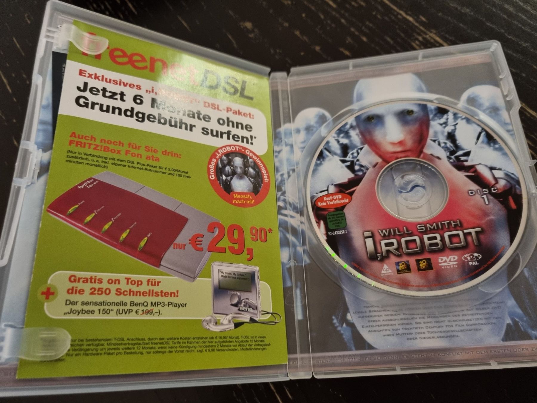 Tutti i DVDs: I, Robot DVD mit Will Smith – Usato da Kaiseraugst venduto da muggel27 2