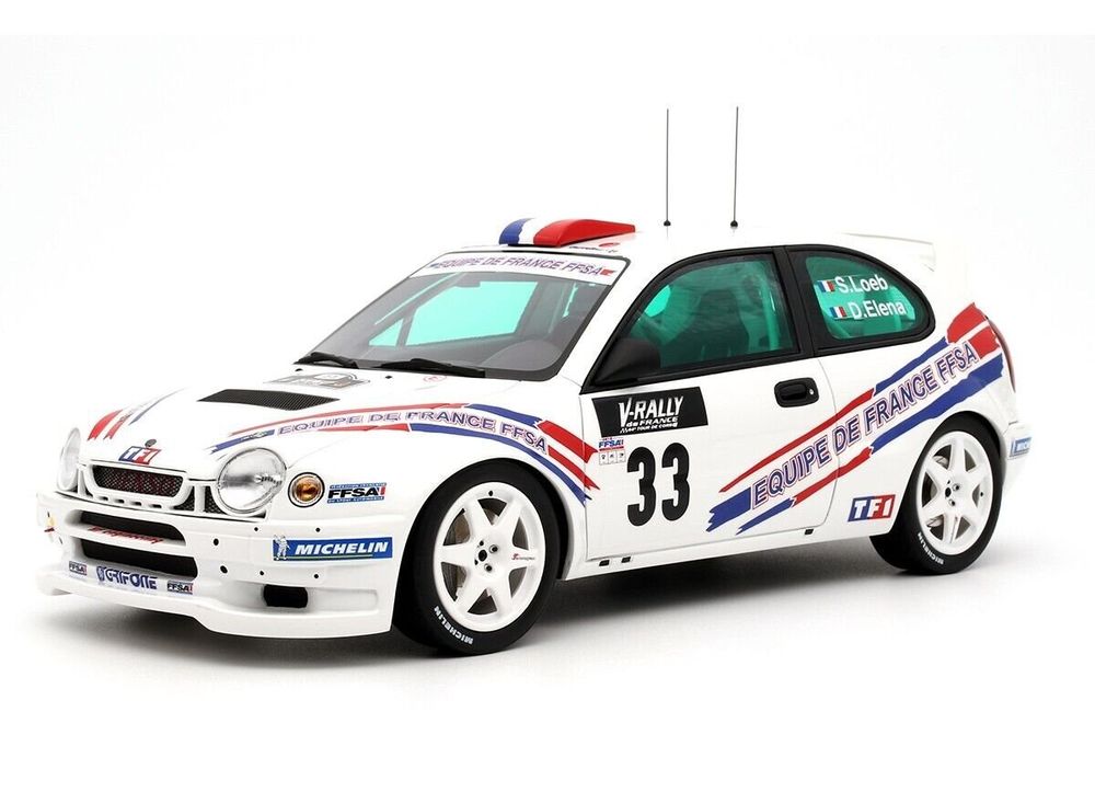 Peugeot 106 Rallye Vin De Mâcon Loeb - Otto Mobile 1/18, Collection, Neuve