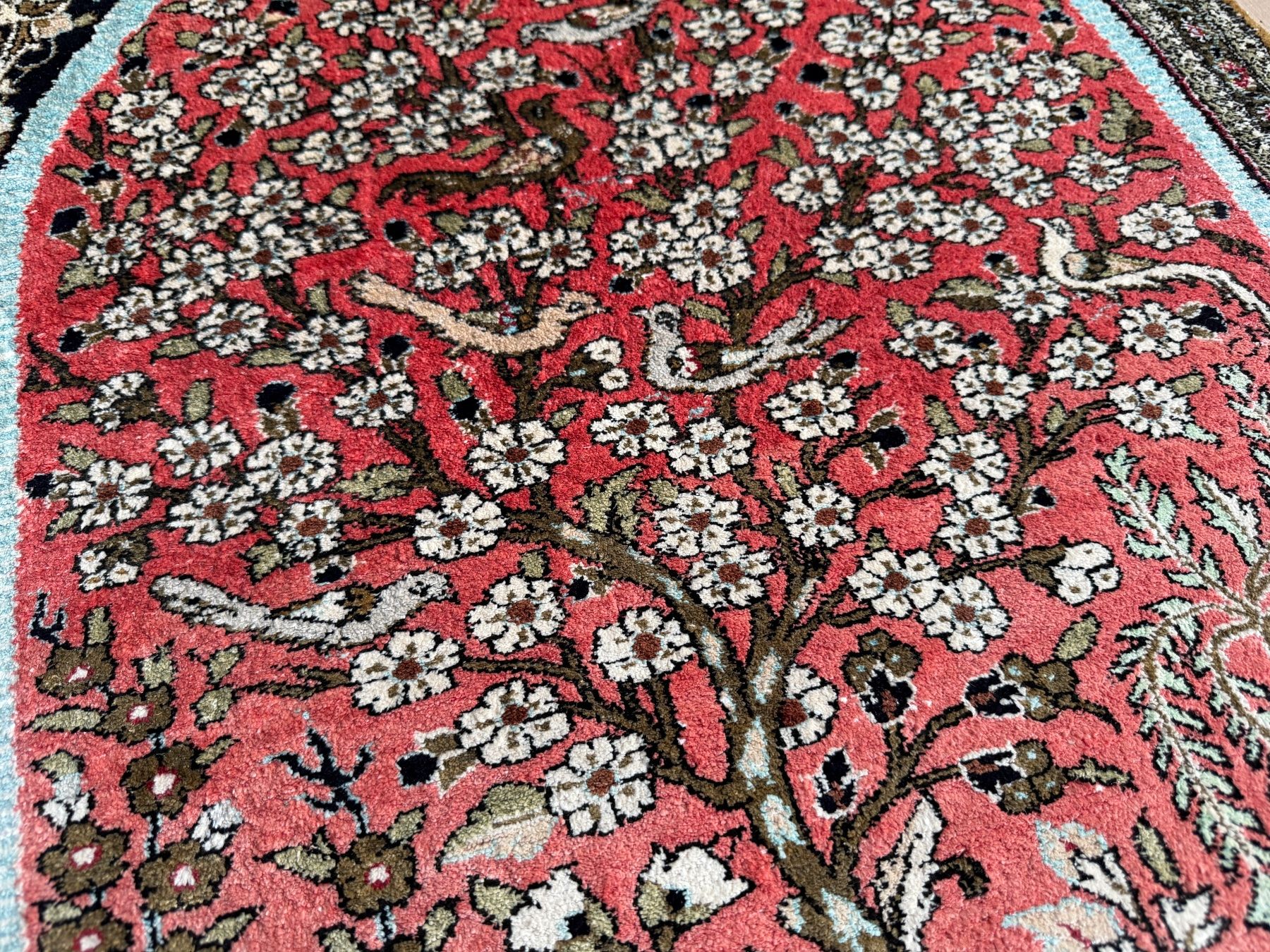 Tappeti: Lebensbaum Ghom Seidenteppich - 100% handgeknüpft – Nuovo (secondo la descrizione) da Bennau venduto da Mayer_Carpets 4