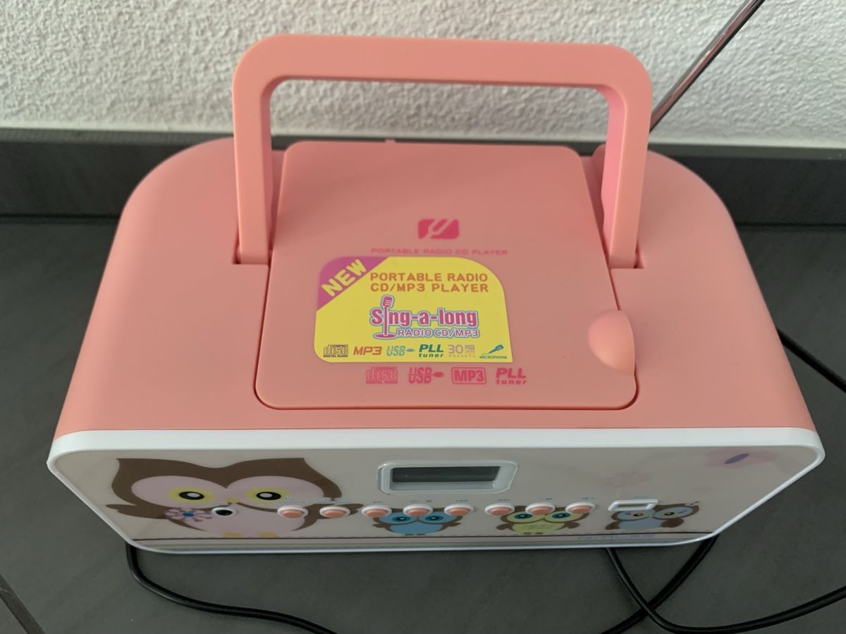 Tragbarer Mediaplayer: CD Player Kinder mit Karaokefunktion – Gebraucht aus Möriken AG von mum_5fzm 2